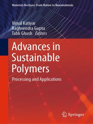 cover image of Advances in Sustainable Polymers
